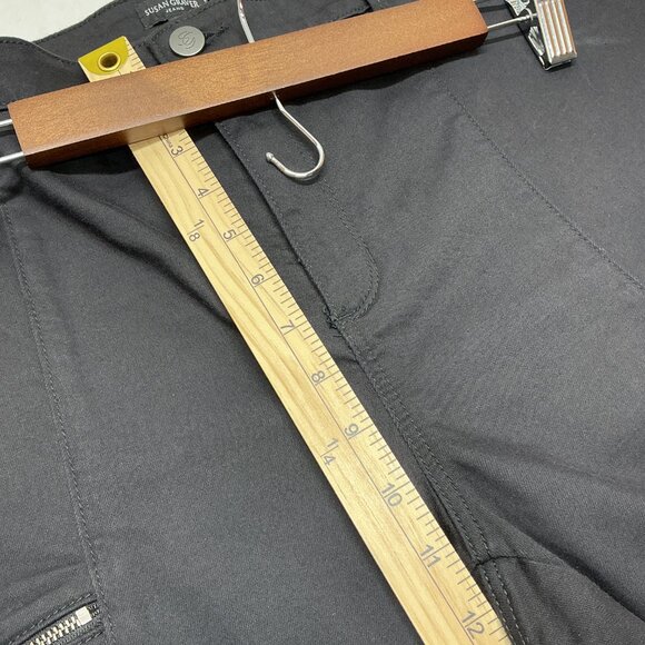 18WP JEANS Black NICE! Susan Graver Utility Jeans A343097 $72 - Picture 7 of 14